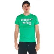 Lyhythihainen t-paita Leone 1947  Man Short Sleeves Sporty Fluo  EU XX...