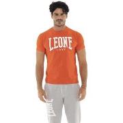 Lyhythihainen t-paita Leone 1947  Man Short Sleeves Big Logo  EU XXL