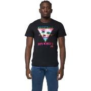 Lyhythihainen t-paita Leone 1947  Man Beach  EU M