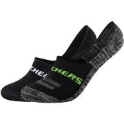 Urheilusukat Skechers  2PPK Mesh Ventilation Footies Socks  43 / 46