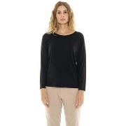 T-paidat pitkillä hihoilla Leone 1947  Woman Long Sleeves Pearl  EU XX...