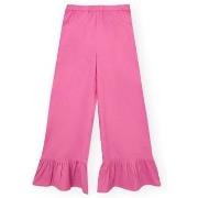 Housut Compania Fantastica  COMPAÑIA FANTÁSTICA Trousers 43033 - Pink ...