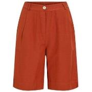 Shortsit & Bermuda-shortsit Vila  Noos Prisilla Trousers - Burnt Brick...