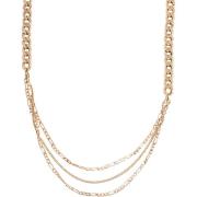 A&C Oslo 3 Row Cain Necklace Gold