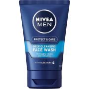 Nivea Protect & Care Deep Cleansing Face Wash 100 ml