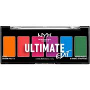 NYX Professional Makeup Ultimate Shadow Palette Petit Edition Brights ...