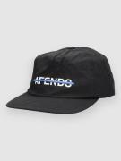 Afends Liquid Recycled Snapback Lippis musta