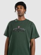 Pass Port Thistle Embroidery T-paita vihreä