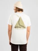 RVCA Shape Of Snakes T-paita valkoinen