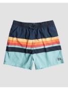 Billabong All Day Htr Stripes Lb Shortsit sininen