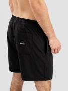 Hurley One & Only Solid Volley 17" Surffishortsit musta