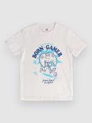 Mister Tee Natural Born Gamer Vintage T-Paita valkoinen