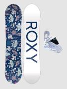 Roxy Poppy + Poppy XS 2025 Lumilautapaketti kuviotu