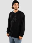 Jones Snowboards Merino Aluskerrastopaita musta