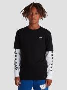 Vans Long Check Twofer Longsleeve T-Shirt musta