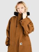 Carhartt WIP Clarton Parkatakki ruskea