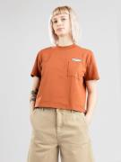 Volcom Pocket Dial T-Paita ruskea