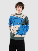 Blue Tomato Graphic Knit Neule kuviotu