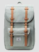 Herschel Little America Mid 21L Reppu vihreä