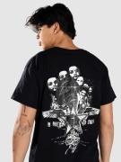 Empyre Dark Punk Collage T-paita musta