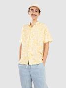 Fat Moose Zane Cotton Linen Paita keltainen