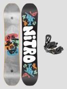 Nitro Ripper Kids + Charger Mini S 2025 Kids Lumilautapaketti kuviotu