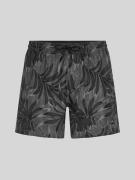 O'Neill Cali Floral 16'' Surffishortsit musta