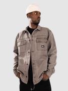 Quiksilver Mohab Washed Twill Paita ruskea