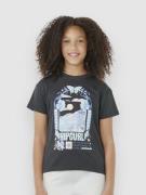 Rip Curl Sunset Skies Art Kids T-Paita musta