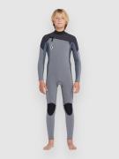Volcom 3/2mm Chest Zip L/S Full Kids Märkäpuku harmaa