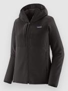 Patagonia R2 Crossstrata Hoody Takki musta