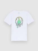 Volcom Glustone Kids T-Paita valkoinen