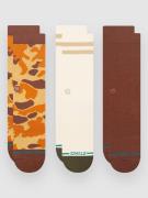Stance Camo Crew 3 Pack Socks kuviotu