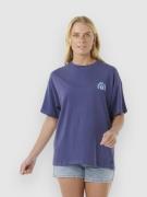 Rip Curl Luxe Surf Heritage T-Paita sininen