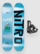 Nitro Ripper Kids + Charger Mini S 2026 Kids Lumilautapaketti kuviotu