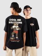 The Dudes Walking Tattoo T-paita musta