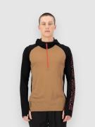 Mons Royale Temple Merino Aluskerrastopaita musta