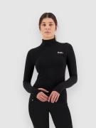 Mons Royale Cascade Merino Kerrastopaita musta