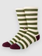 Stance Breton Crew Socks vihreä