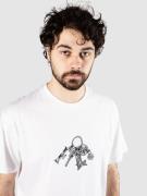 Iriedaily Keyhanger T-paita valkoinen