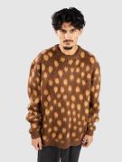 Santa Cruz Jaguar Knit Crew Neule ruskea