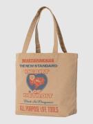 Canvas Graphic Tote Olkalaukku