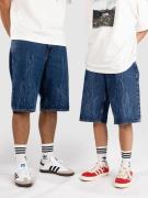 Beyond Medals Jeans Shortsit sininen