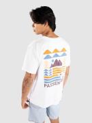 Passenger Cutout Organic Cotton T-paita valkoinen