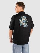 Santa Cruz Screaming Rose Flash Paita musta