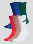 adidas Originals C New Low Crew 6 Pack Socks kuviotu