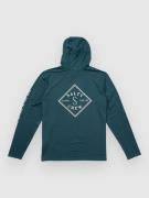Salty Crew Tippet Hood Tech Longsleeve Lycra sininen