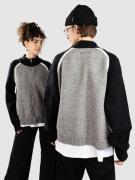 Another Cotton Lab Another Zip Neuletakki musta