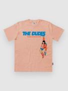 The Dudes Cliff Hanger T-paita pinkki