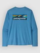 Patagonia Cap Cool Daily - Boardshort Logo Longsleeve sininen